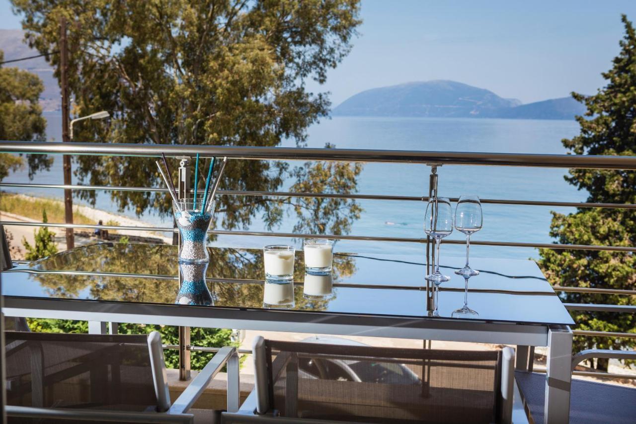 Eucalyptus Suite Sea View Karavomylos Bagian luar foto