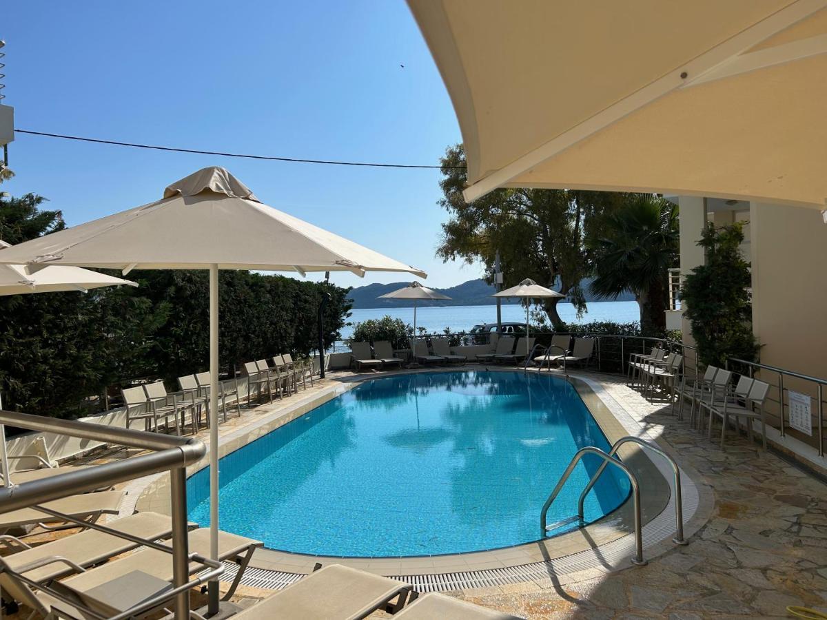Eucalyptus Suite Sea View Karavomylos Bagian luar foto