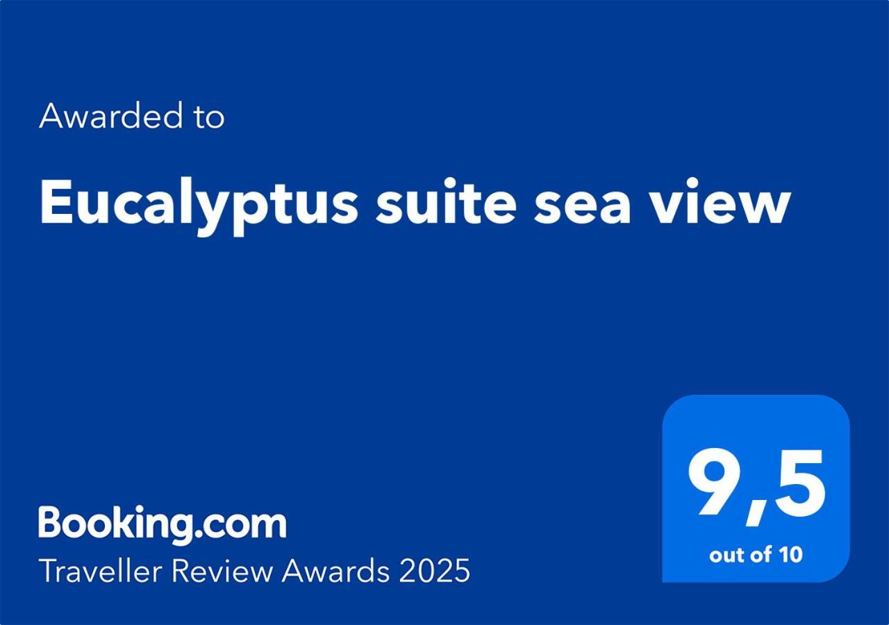 Eucalyptus Suite Sea View Karavomylos Bagian luar foto